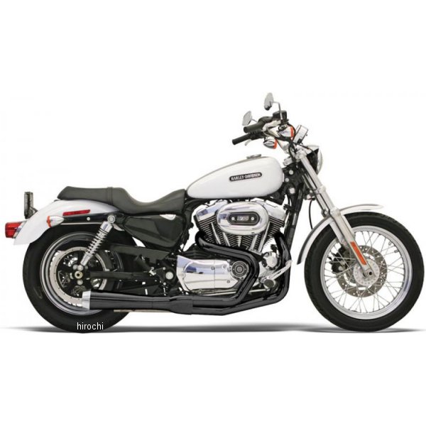 バッサニ Bassani フルエキゾースト ロード レイジ 04年-13年 XL ショートupswept 黒 1800-1273 WO店