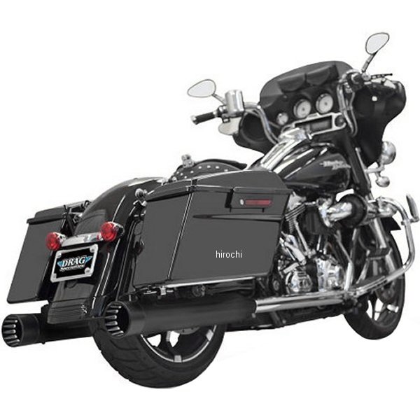 バッサニ Bassani 4インチ スリップオンマフラー DNT 95年-16年 黒/黒 WO店の通販は