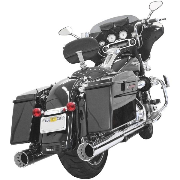 バッサニ Bassani 4インチ スリップオンマフラー DNT 95年-16年 クローム/クローム WO店の通販は