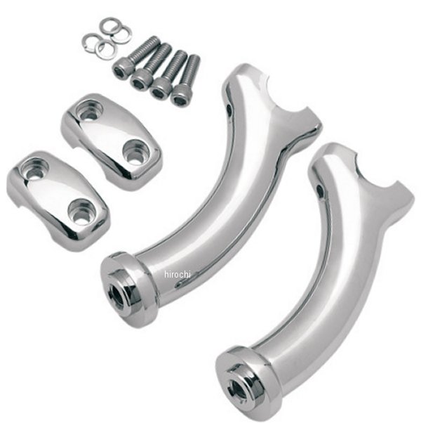 DRAG 1インチハンドルバー 5.5インチ(140mm)高 ライザー 00年-07年 FXSTD 56033-00 WO店の通販は