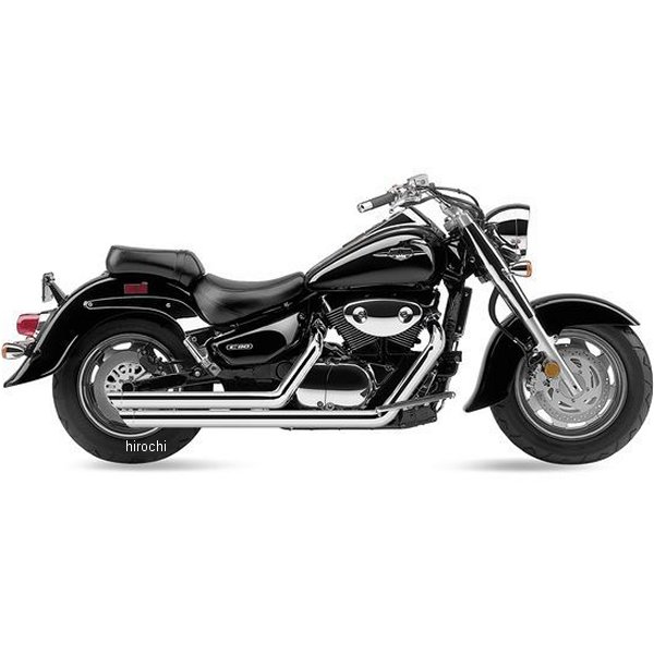 コブラ COBRA フルエキゾースト スピードスター スラッシュダウン 05年-09年 ブルバード VL1500 C90 クローム 1810-0409 WO店