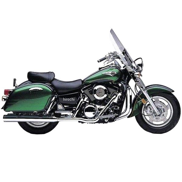 コブラ COBRA フルエキゾースト トゥルー デュアル ストレートカット 98年-08年 バルカン ノマド クローム 1810-0549 WO店