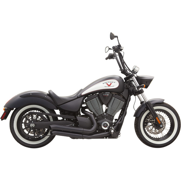 バッサニ Bassani フルエキゾースト プロストリート ターンアウト 06年-15年 ヴィクトリー 黒 WO店の通販は