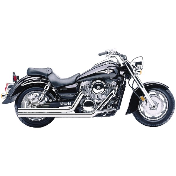 コブラ COBRA フルエキゾースト スピードスター ストレートカット ロング 03年-08年 バルカン VN1600A クローム 1810-2340 WO店