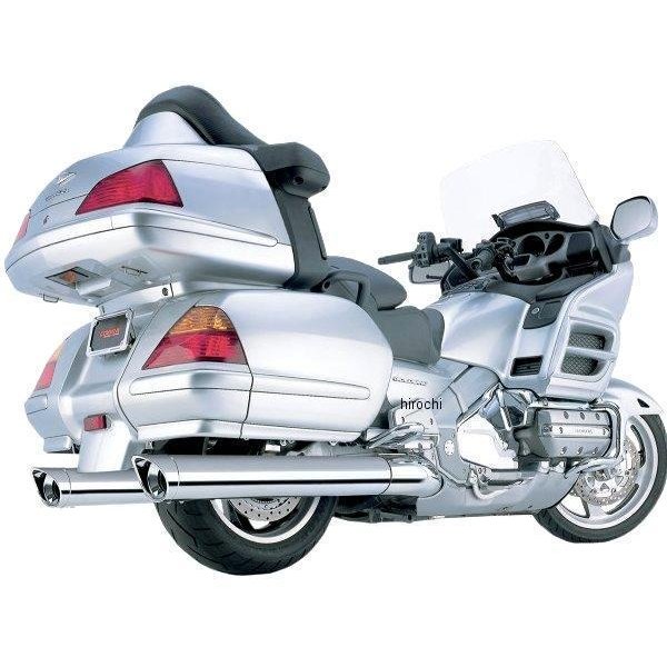 コブラ COBRA スリップオンマフラー スカラップ 4インチ 12年-17年 ゴールドウィング GL1800 クローム 1811-2535 WO店