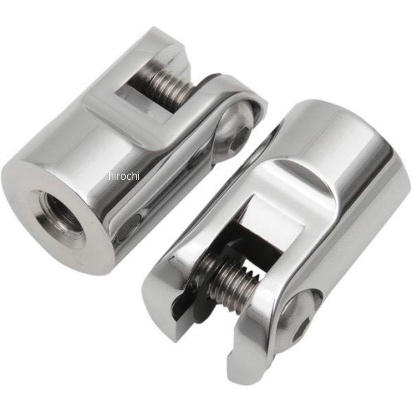 アクトロニクス Accutronix フットペグマウント リア 1.5インチ(38mm) 1/2-13 穴 クローム WO店
