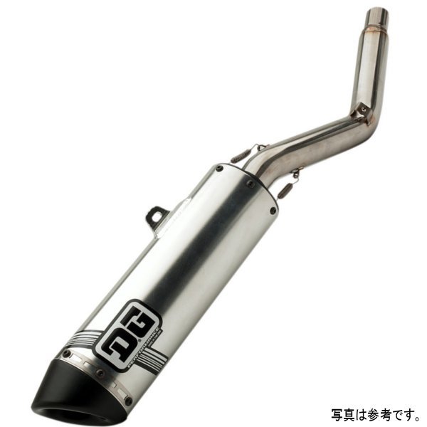 ぽんた　ライトグレーXS DGパフォーマンス DG Performance スリップオンマフラー V2 85年-05年