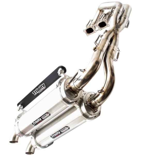 トリニティー Trinity Racing フルエキゾースト 14年以降 RZR XP1000 アルミ WO店の通販は