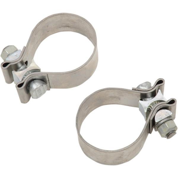 クロームワークス Khrome Werks マフラークランプ 99年-16年 FLH (2個入り) 1860-1382 WO店