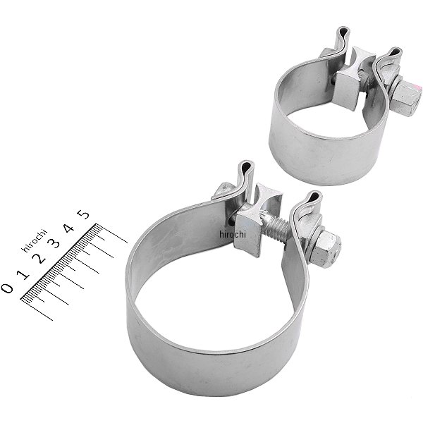 クロームワークス Khrome Werks マフラークランプ 17年以降 FLH (2個入り) 1860-1383 WO店