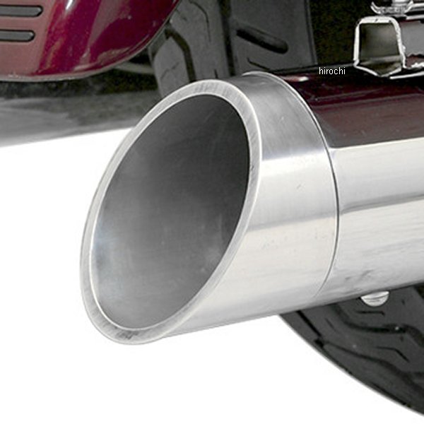 1801-0542 バッサニ Bassani 4インチ スリップオンマフラー QuikChange 95年-16年 クローム HD店 バッサニ Bassani 4インチ スリップオンマフラー QuikChange 95年-16年