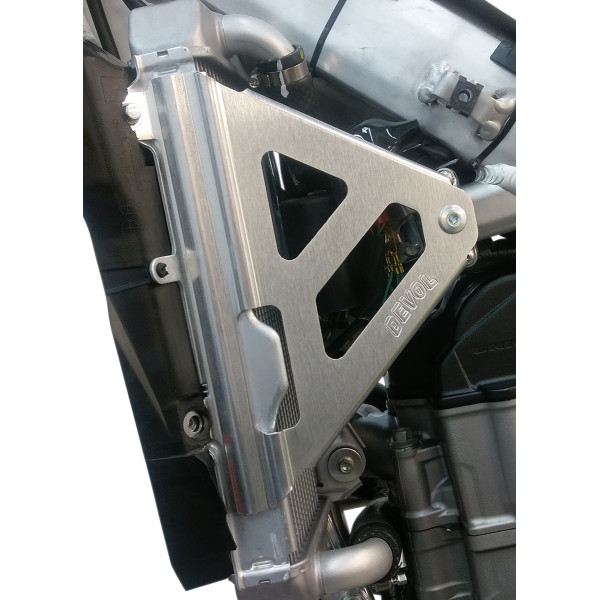 デボル DEVOL ラジエーターガード 17年 CRF450 アルミ 1901-0699 WO店