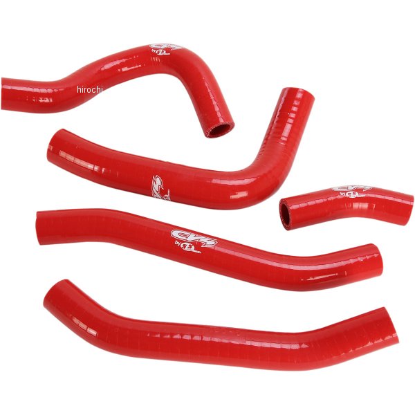 CV4 シーブイフォー ラジエーターホースキット 16年以降 CRF250R 赤 WO店の通販は