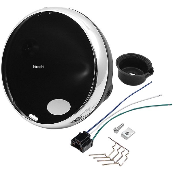 エムゴ EMGO ヘッドライト 7インチ ハウジングのみ ルーカス 黒 WO店 6,932円