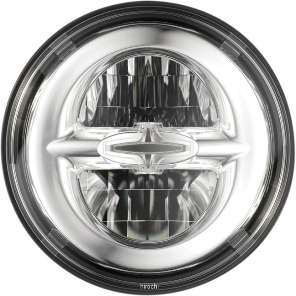 DRAG LED ヘッドライト 5.75インチ リフレクタースタイル H4 クローム WO店