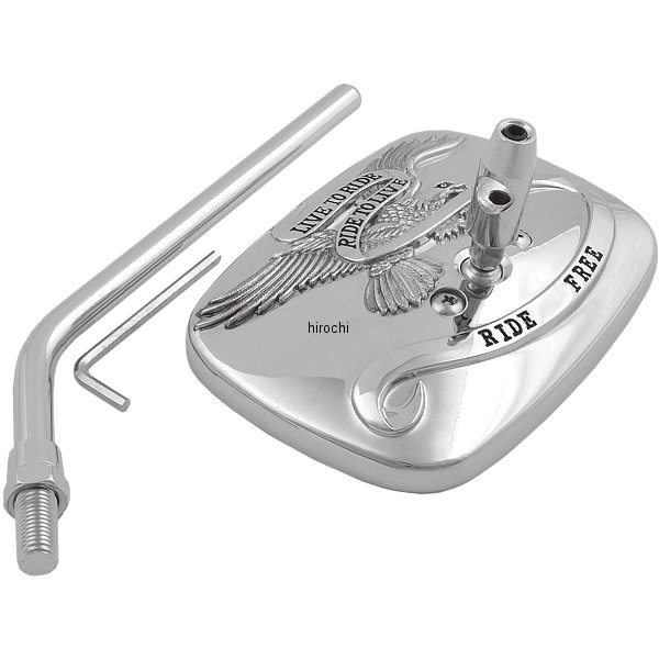 エムゴ EMGO ミラー ライドフリー 10mm クローム(右) WO店 5,796円