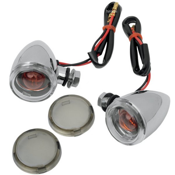 DRAG ウインカー ミニデュース ボルト取付 クローム/クリア/スモークレンズ WO店の通販は 8,122円