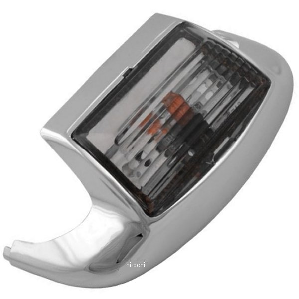 DRAG フロント フェンダーチップ ライト 99年-13年 FLT スモーク 2040