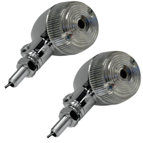 K&S ケーアンドエス ウインカー ラウンド #1 シングル球 クリアレンズ M10 クローム WO店の通販は 4,979円