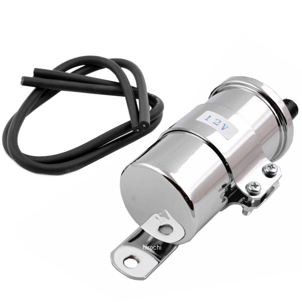 エムゴ EMGO イグニッションコイル 3.9Ω 12V デュアルリード クローム WO店 エンジン周り