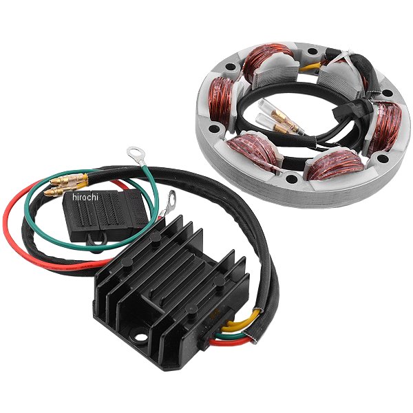 Rick's Motorsport Electrics ハイアウトプット 充電セット 68年-76年 スーパースポーツ CB350G 2112-0254 WO店