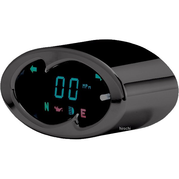 ダコタデジタル Dakota Digital スピードメーター(km/h、MPH) 5000 黒 ウェーブ WO店の通販は