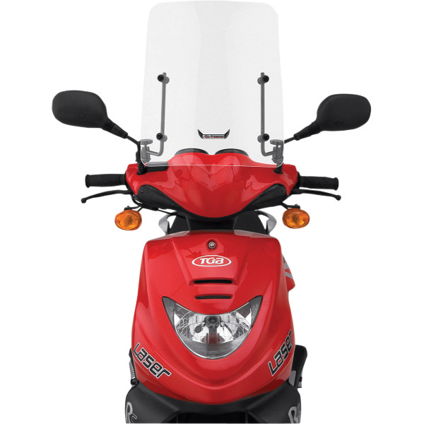 スリップ ストリーマー Slip Streamer ウインドシールド スクーター30 16.25インチ高 汎用 クリア WO店