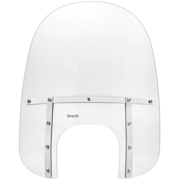 メンフィスシェード Memphis Shades ウインドシールド 19インチ高 アレンネスライト用 クリア WO店