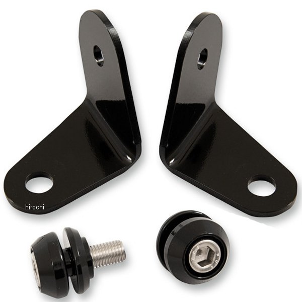 メンフィスシェード Memphis Shades ハンドルバー ウインカー移設キット 黒 WO店 5,570円