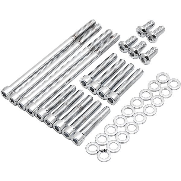 ガードナーウェスコット ボルトキット プライマリー/ダービー 00年-06年 クローム WO店