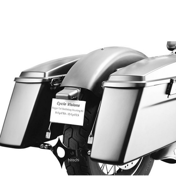 サイクルビジョン Cycle Visions サドルバッグ取付金具 FXS/FLS 黒 WO店