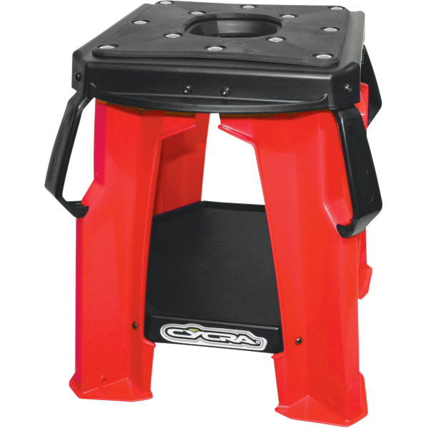 サイクラ CYCRA モトスタンド オイル穴有 プラスチック 赤 WO店の通販は 18,788円