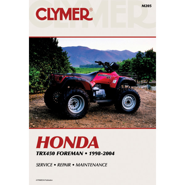 クライマー Clymer マニュアル 整備書 98年-04年 TRX450 FOREMAN WO店