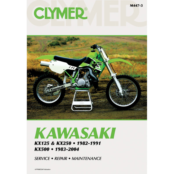 クライマー Clymer マニュアル 整備書 82年-04年 カワサキ KX125/KX250/KX500 WO店
