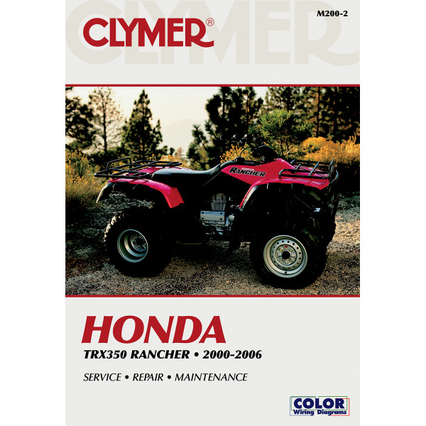 クライマー Clymer マニュアル 整備書 00年-06年 ホンダ TRX350 WO店