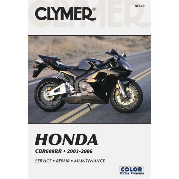 クライマー Clymer マニュアル 整備書 03年-06年 ホンダ CBR600RR WO店