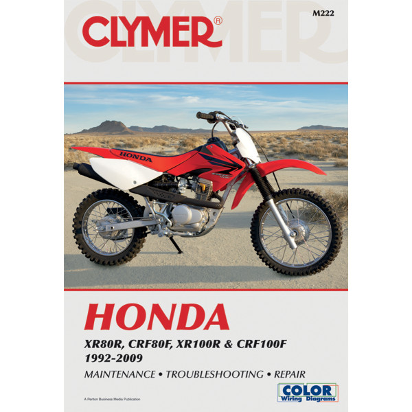クライマー Clymer マニュアル 整備書 92年-09年 ホンダ XR80R、CRF-80F、XR100R、CRF100F WO店