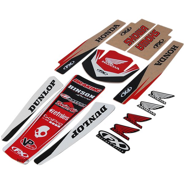 ファクトリーFX FACTORY EFFEX デカール トリムキット 97年-99年 CR250R、CR125R WO店の通販は