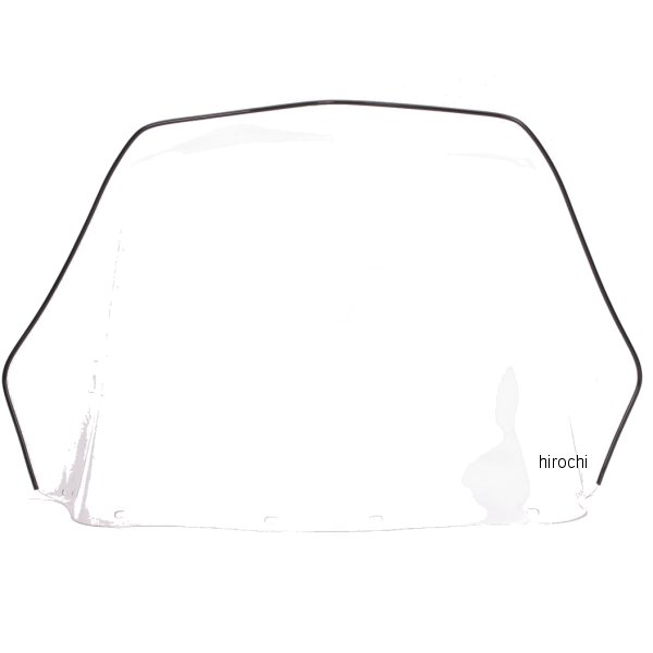 スノースタッフ Sno Stuff ウインドシールド 17.5インチ(445mm) ポラリス クリア 450-220 WO店