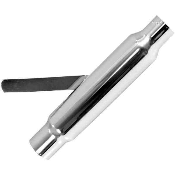 エムゴ EMGO スリップオンマフラー ストレートカット ショート 1.75インチ クローム 左右共通 1本入り WO店