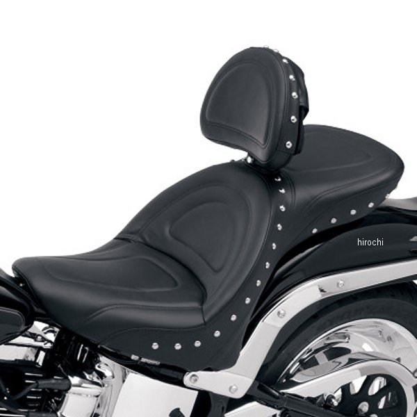 サドルメン Saddlemen シート エクスプローラ SP FXST/FLST バックレスト付き WO店