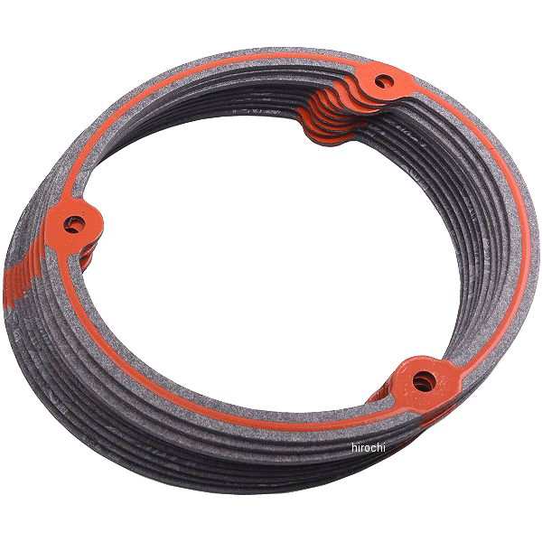 ジェームズ JAMES ダービーカバーガスケット 1.60mm 70年-E98年 シリコン付ペーパー (10個入り) WO店の通販は 12,718円