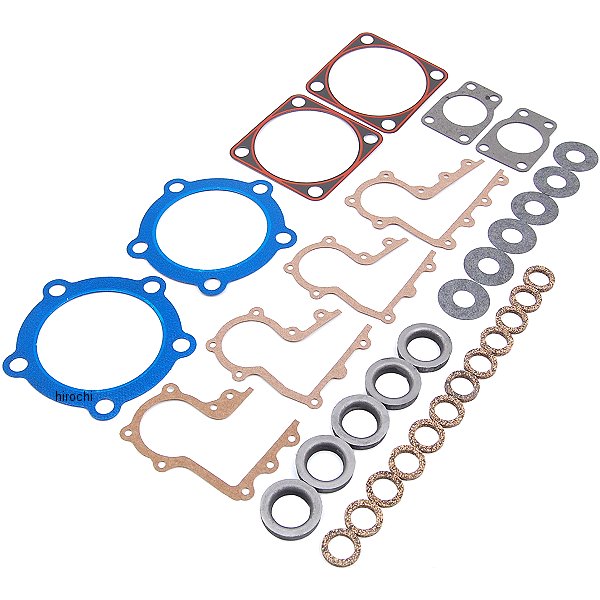 ジェームズ JAMES トップエンド ガスケットキット 38年-47年 EL、FL WO店の通販は