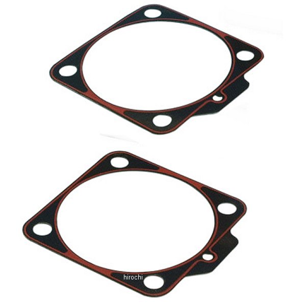 ジェームズ JAMES シリンダーベースガスケット 0.81mm 66年-84年 3-5/8インチボア メタル (2個入り) WO店の通販は