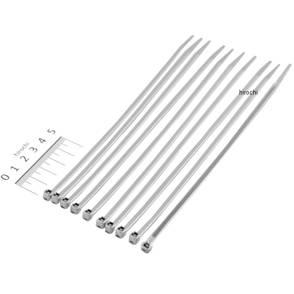 DRAG 結束バンド 7インチ(179mm) クローム (10本入り) WO店