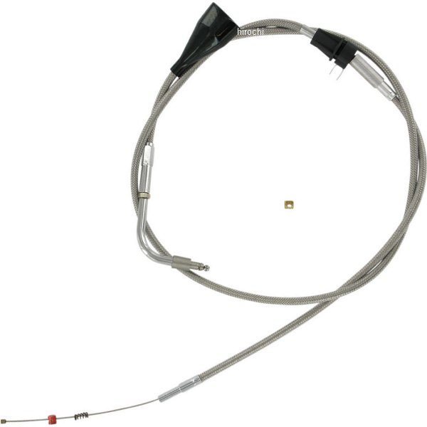 バーネット Barnett アイドルケーブル 40インチ ステンレス 02年-07年 FLHR、02年 FLHT クルーズ対応 DS-223576 WO店