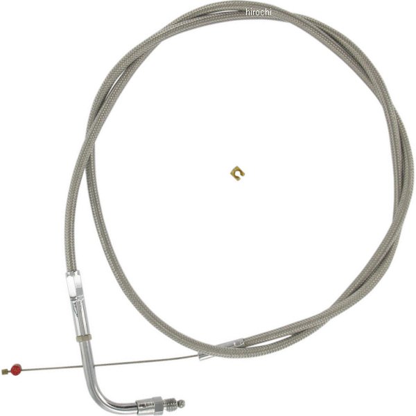 バーネット Barnett スロットル ケーブル 42インチ ステンレス 90年-95年 FLHTC、90年-94年 FLTC 56327-90 DS-223991 WO店