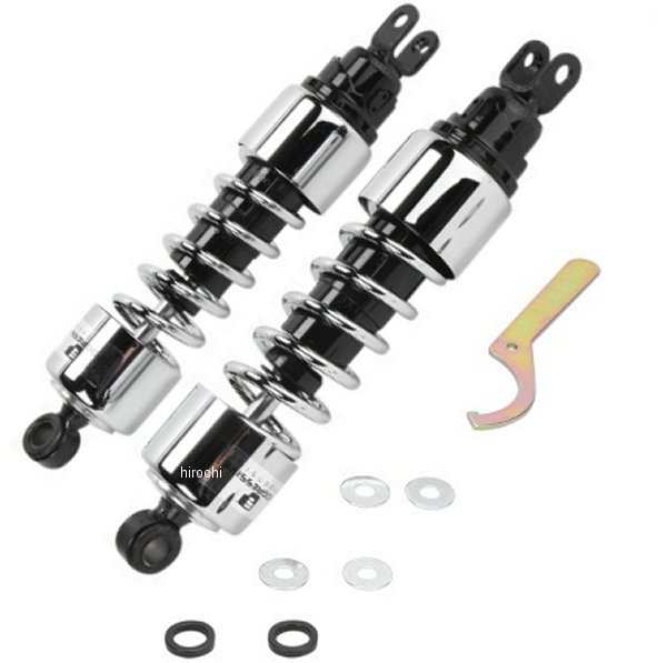 プログレッシブ PROGRESSIVE ショック 硬め 412 75年-79年 ゴールドウィング GL1000 330mm クローム WO店の通販は