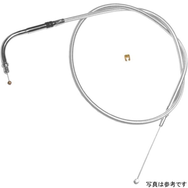 マグナム MAGNUM スロットルケーブル 36インチ S&amp;Sキャブ用 クローム 84年-95年 BigTwin、86年-95年 XL DS-3352 WO店