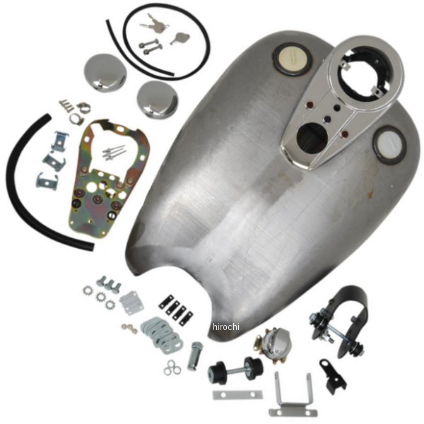 DRAG ガソリンタンク 3.9ガロン(14.8L) ラバーマウント 95年-03年 XL DS-391348 WO店